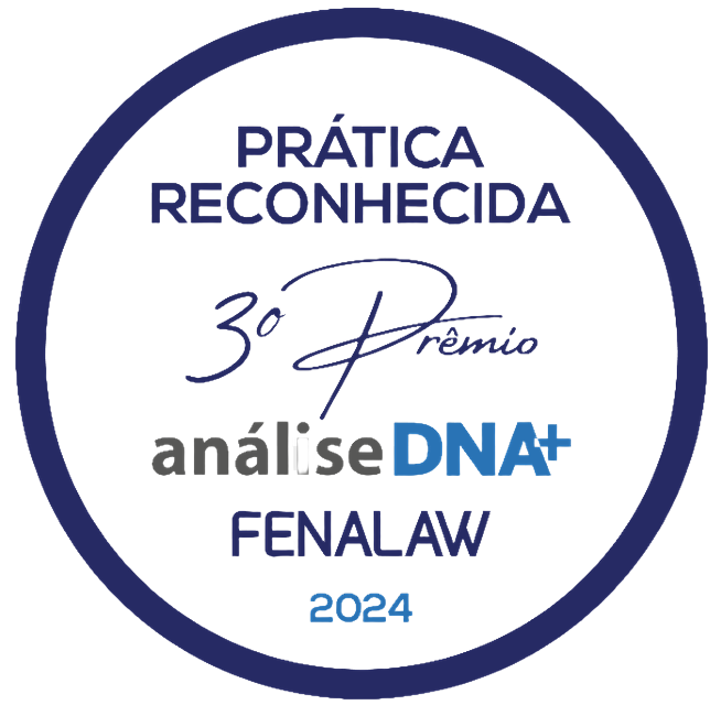 6 Selos de prática reconhecida Prêmio DNA + FENALAW